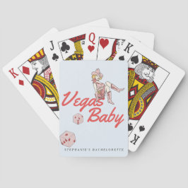 Baraja De Cartas Bachelorette de Las Vegas
