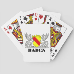 Baraja De Cartas Badisches Wappen Badischer Greif mi Schrift Baden