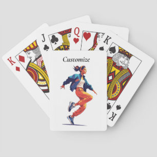 Baraja De Cartas Bailarina Hip Hop Thunder_Cove