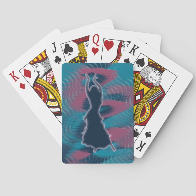 Baraja De Cartas Bailarina *Porcha* (Reverso)