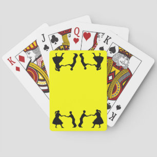 Baraja De Cartas Bailarinas cuadradas