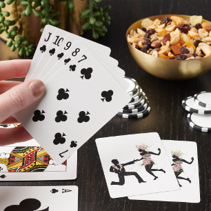 Baraja De Cartas Bailarinas de flores