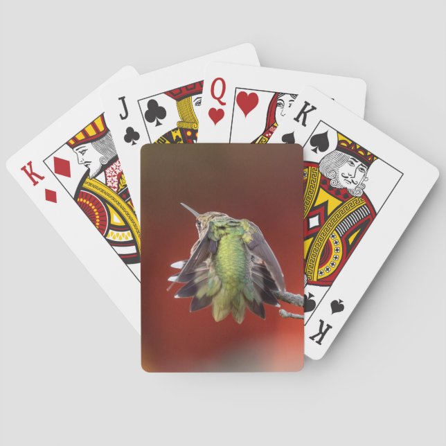 Baraja De Cartas Baile del colibrí (Reverso)