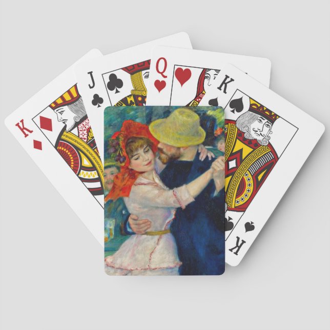 Baraja De Cartas Baile en Bougival Pierre Renoir (Reverso)