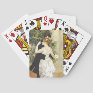 Baraja De Cartas Baile en la ciudad por Renoir