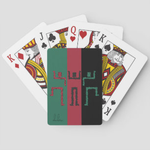 Baraja De Cartas Baile tribal