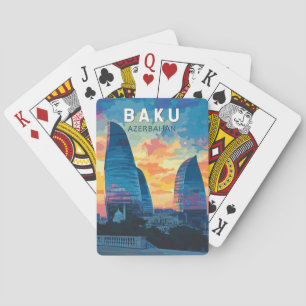 Baraja De Cartas Bakú Azerbaiyán: Viaje de arte