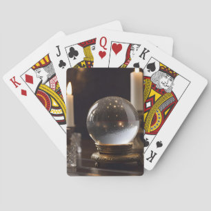 Baraja De Cartas Balas de cristal y velas 2