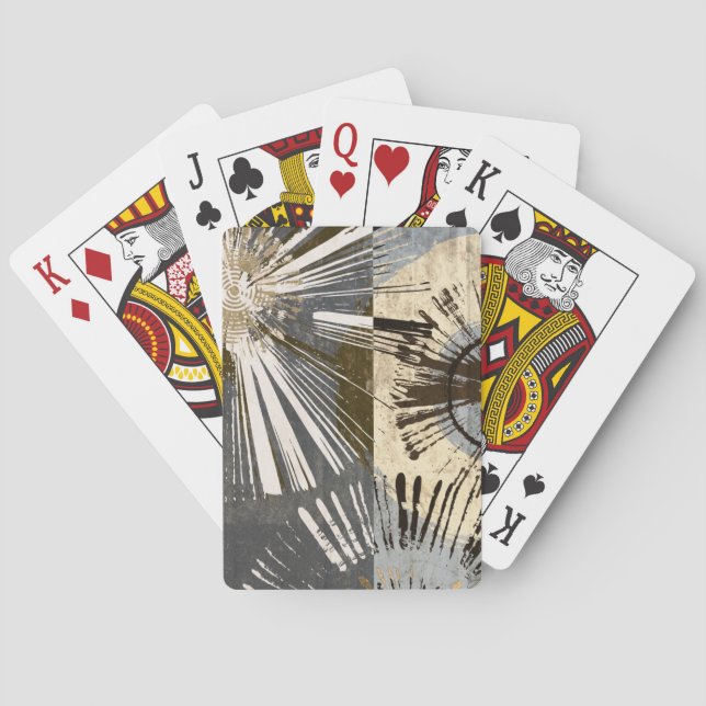 Baraja De Cartas Baldosas de explosión I (Reverso)