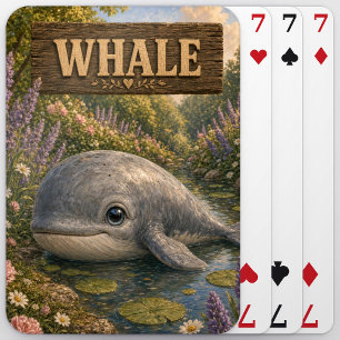Baraja De Cartas Ballena Cute Baby Storybook Guardería Animal