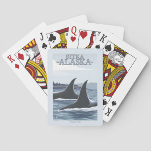 Baraja De Cartas Ballenas #1 - Sitka, Alaska de la orca