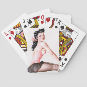 Baraja De Cartas Ballerina Pin Up