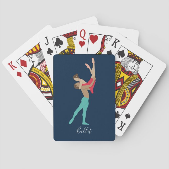 Baraja De Cartas Ballet (Reverso)