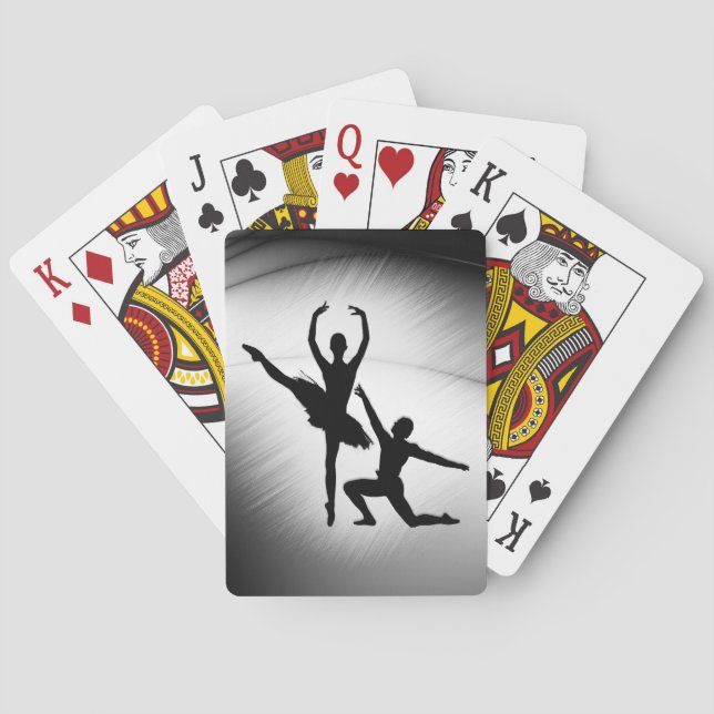Baraja De Cartas Ballet Pareja Danza (Reverso)