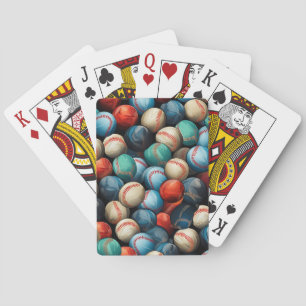 Baraja De Cartas Balnearios multicolores
