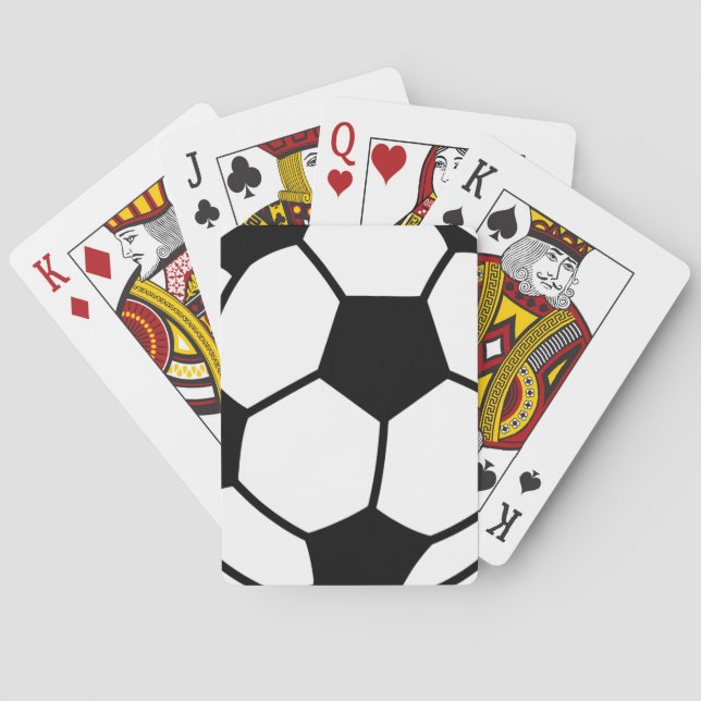 Baraja De Cartas Balón de fútbol (Reverso)