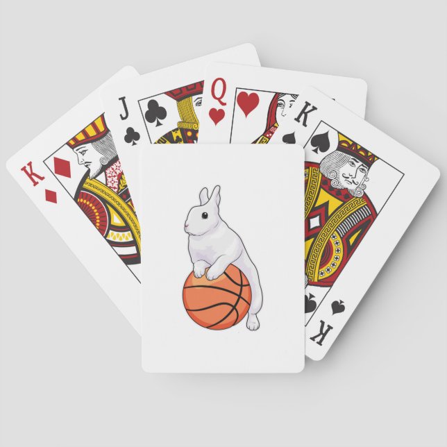 Baraja De Cartas Baloncestista Bunny (Reverso)