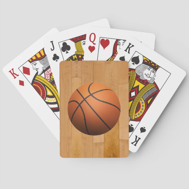 Baraja De Cartas Baloncesto (Reverso)