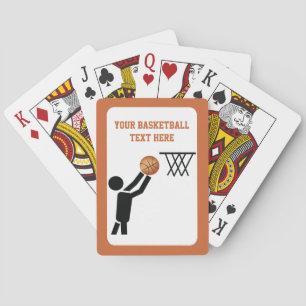 Baraja De Cartas Baloncesto con pelota