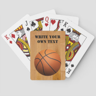 Baraja De Cartas Baloncesto - Escribe tu propio texto