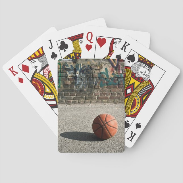 Baraja De Cartas Baloncesto y pintada (Reverso)