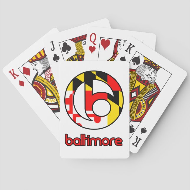 Baraja De Cartas Baltimore (Reverso)