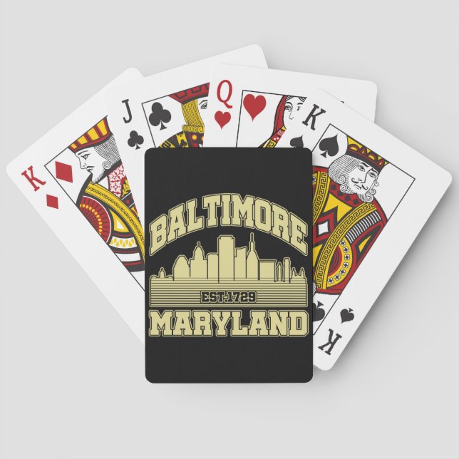Baraja De Cartas Baltimore, Maryland
