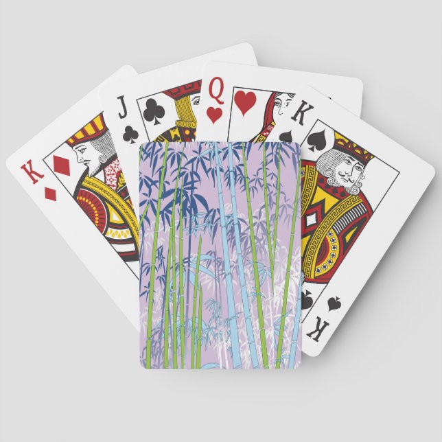 Baraja De Cartas Bambú (Reverso)