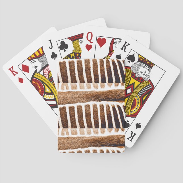 Baraja De Cartas Bandas marrones_ (Reverso)