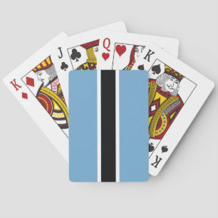 Baraja De Cartas Bandera Botsuana (Botswana)