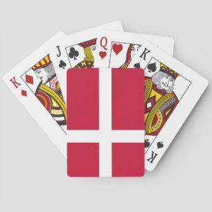 Baraja De Cartas Bandera danesa