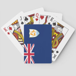 Baraja De Cartas Bandera de Anguila (Caribe)