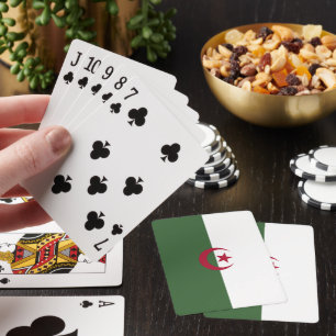 Baraja De Cartas Bandera de Argelia