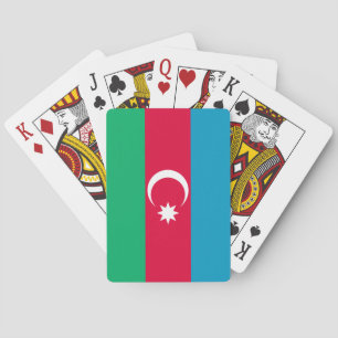 Baraja De Cartas Bandera de Azerbaiyán