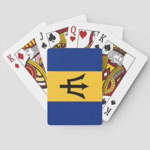 Baraja De Cartas Bandera de Barbados