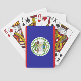 Baraja De Cartas Bandera de Belice