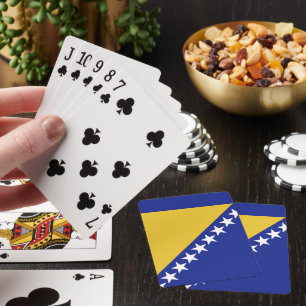 Baraja De Cartas Bandera de Bosnia y Herzegovina