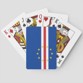 Baraja De Cartas Bandera de Cabo Verde (Cabo Verde)