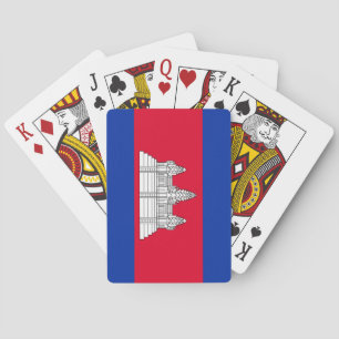 Baraja De Cartas Bandera de Camboya