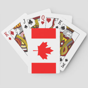 Baraja De Cartas Bandera de Canadá
