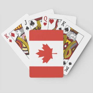Baraja De Cartas Bandera de Canadá