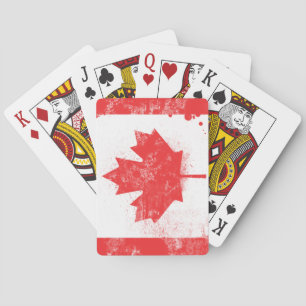 Baraja De Cartas Bandera de Canadá