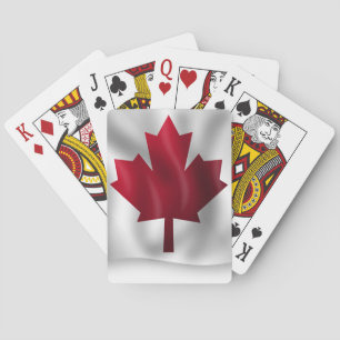 Baraja De Cartas Bandera de Canadá