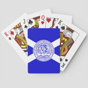 Baraja De Cartas Bandera de Charlotte, Carolina del Norte
