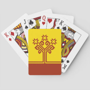Baraja De Cartas Bandera de Chuvasia