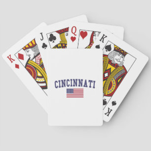 Baraja De Cartas Bandera de Cincinnati