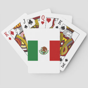 Baraja De Cartas Bandera de Cinco de Mayo en México