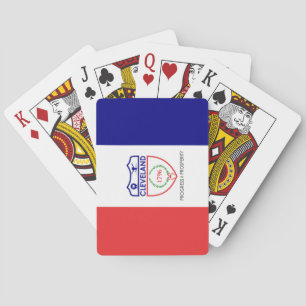 Baraja De Cartas Bandera de Cleveland (Ohio)