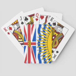 Baraja De Cartas Bandera de Columbia Británica