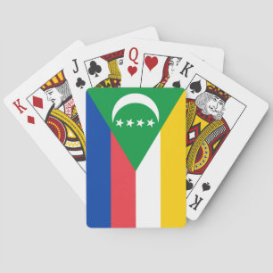 Baraja De Cartas Bandera de Comoras